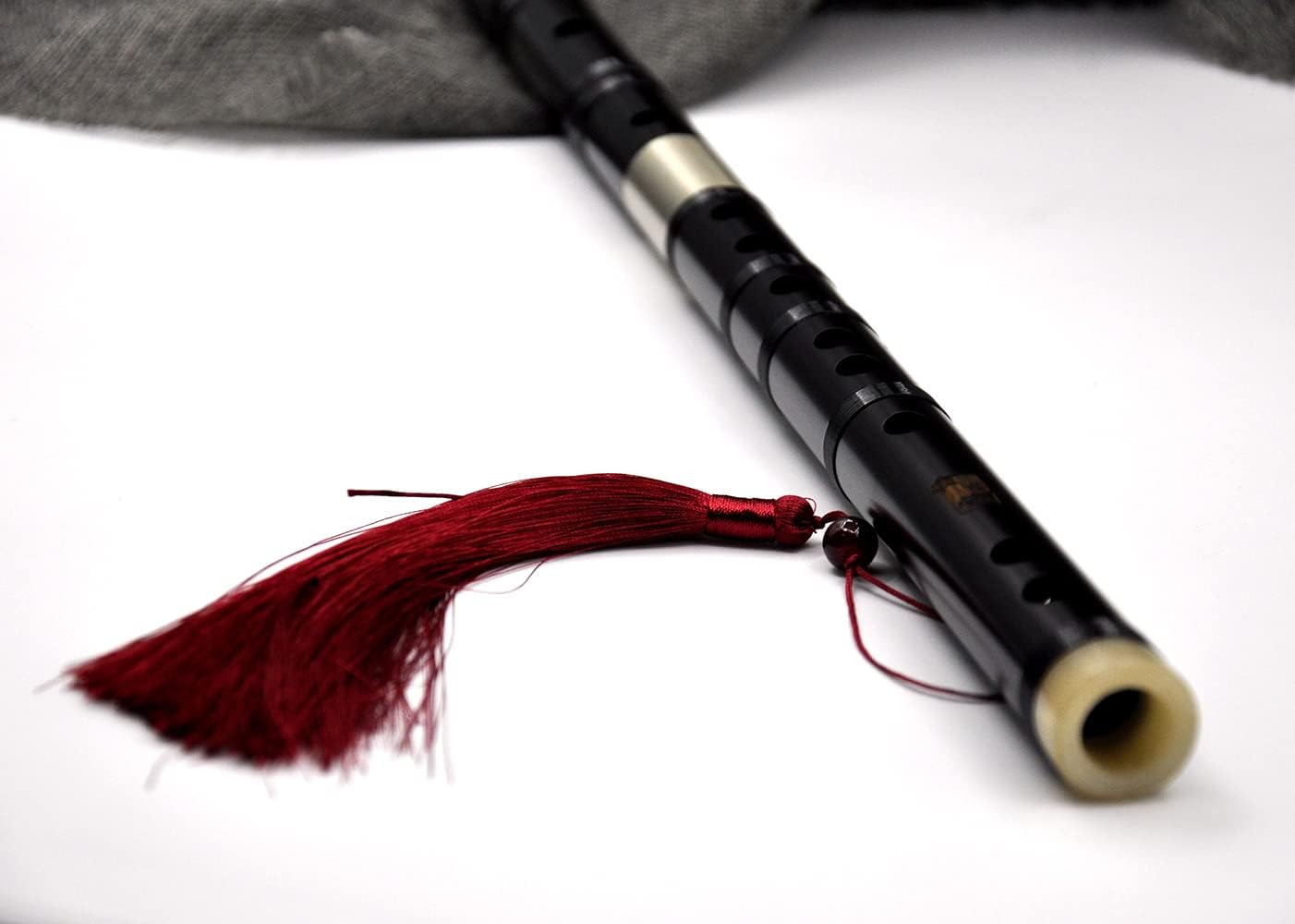 Professional Flute Chinese D key Dizi for Beginners with Free Membrane & Glue Set Traditional Chinese Aged Rosewood Instrument