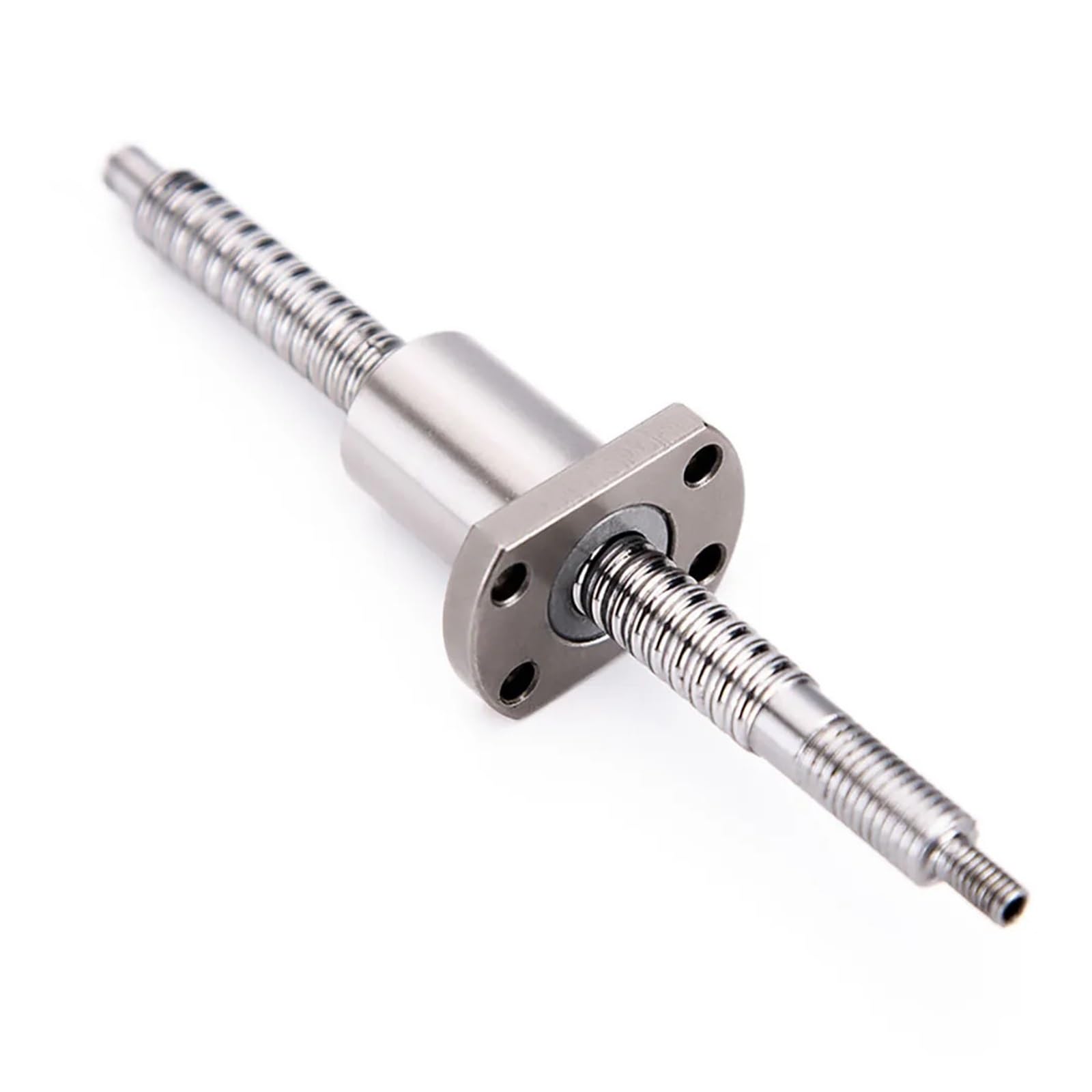 HWWEI SFK0802 Miniature Ball Screw SFK0802 60 80 100 150 180 200mm C7 Roller Ballscrew With Single Ball Nut For CNC Parts (Size : 80mm)
