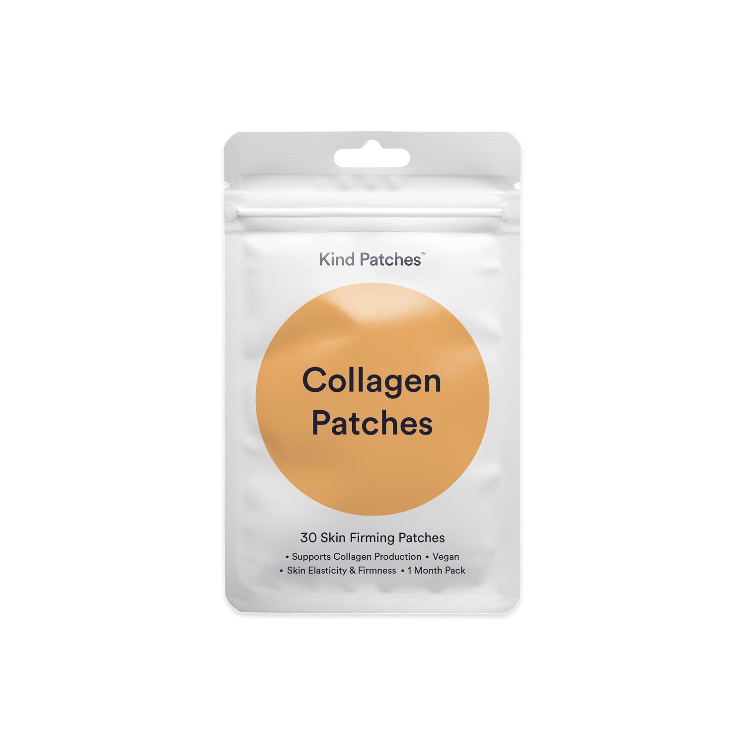 Kind Patches Collagen Patches - Skin Firming with Vitamin C, Amino Acids