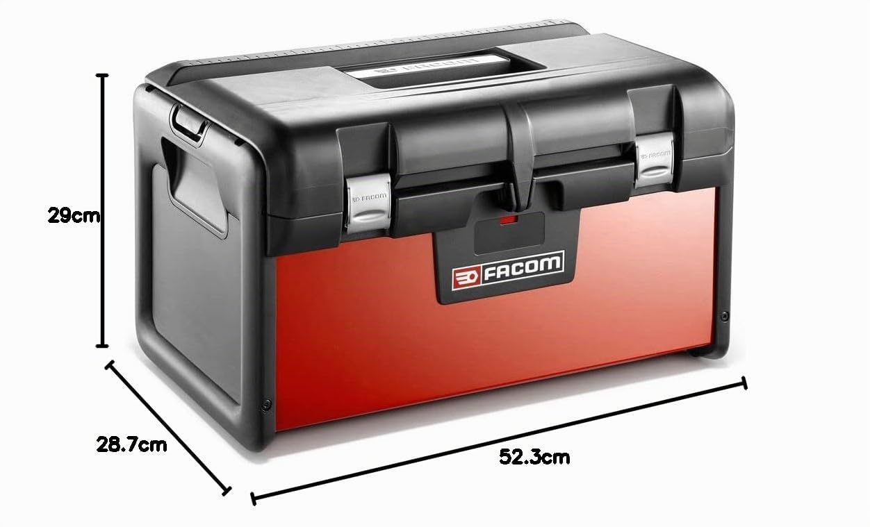 FACOM BT.200 Boîte à Outils bi-matière, Multicolore, 25 L