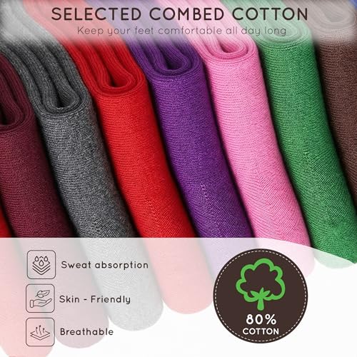Image of Mysocks Unisex Extra Fine Combed Cotton Crew Socks |5 Pairs Set | Seamless Toe | Make Your Steps Enjoyable