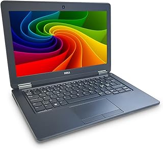 Dell Latitude E7250 UltraBook Business Laptop NoteBook (Intel Quad Core i5-5300U, 8GB Ram, 128GB Solid State SSD, HDMI, Camera, WIFI) Win 10 Pro SC Card Reader (Renewed)