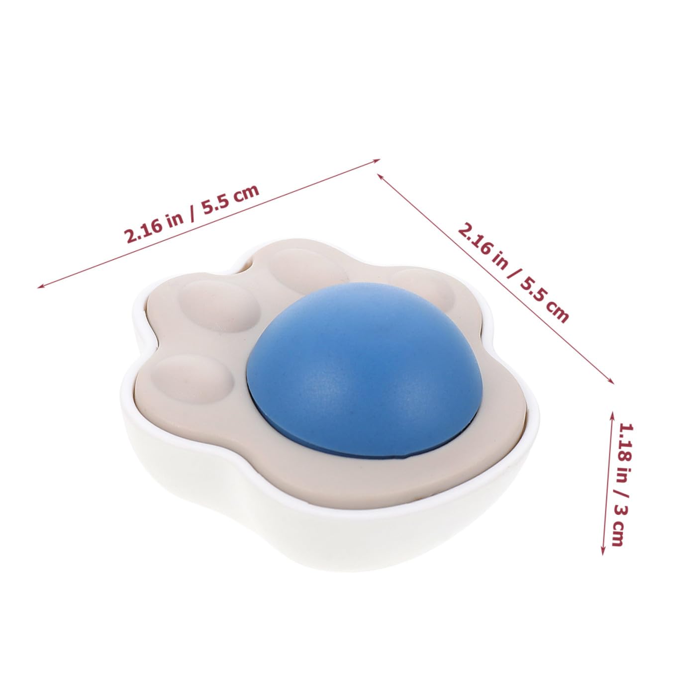 FRCOLOR 9pièces Lot de Boules De Cataire Comestibles pour Chats Jouet Interactif Catnip pour Chats Intérieur Amusant Et Rotatif Attire Attention De Votre Félin