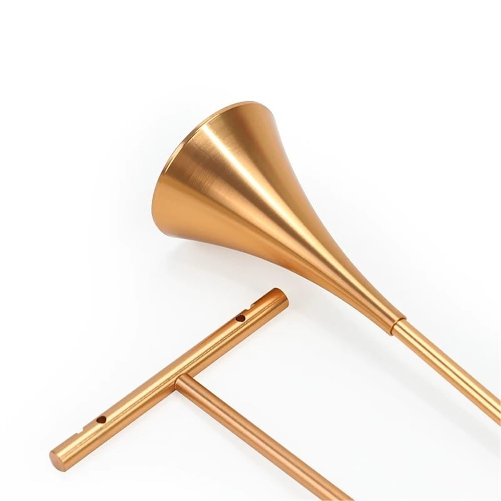 YCTTKDD Goldmetall-T-Bar-Ohrringhalter-Schmuck-Präsentationsständer