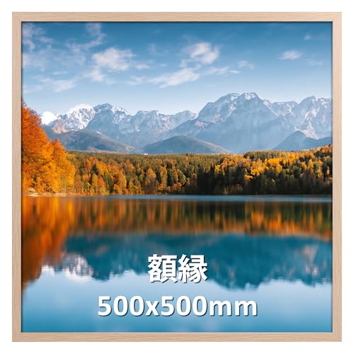 Vasemouh �z�� 50�p �����` �t�H�g�t���[�� �Ǌ|�� 500x500mm �T�C�Y �z �|�X�^�[ �ʐ^ PVC�� �t���[�� �ؐF 1��