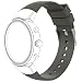 AWINNER Sport Bands for ZenWatch 3,Replacement Band Perforated Breathable Accessories Fitness Wristband Fashion Strap for ASUS WI503Q-SL-BG ZenWatch 3 Women Men (Gray)