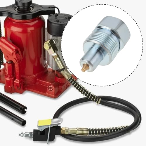 Image of Hydraulic Jack Male Coupler Replacement Fitting Suitable for Most Hydraulic Jacks, 38x20mm