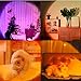 Tsrarey Sunset Lamp Projection, Not Only 21 Colors Sunset Lights, 180 Degree Rotation Led Light, Push Button Switch & APP Control Projector for Party Bedroom Decor
