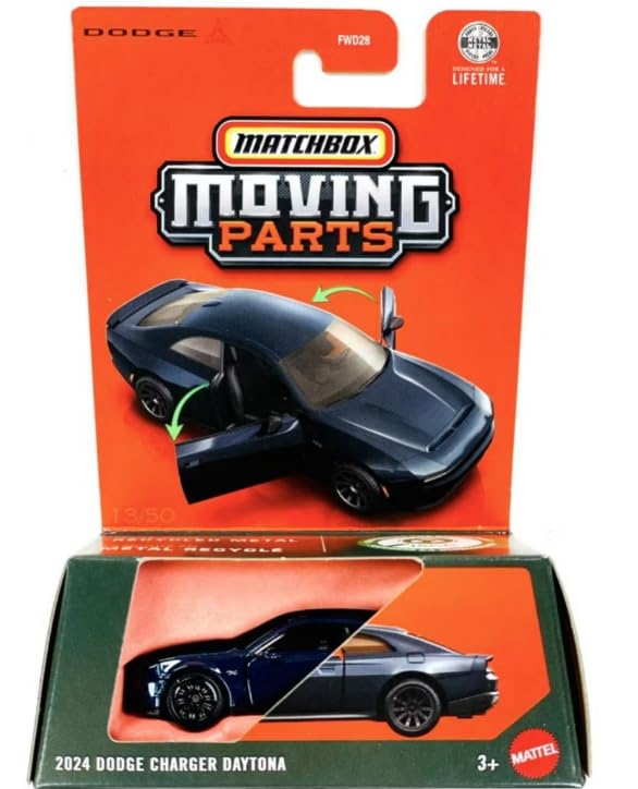 Matchbox Dodge Charger Daytona 2024 a escala 1:64 miniatura 1