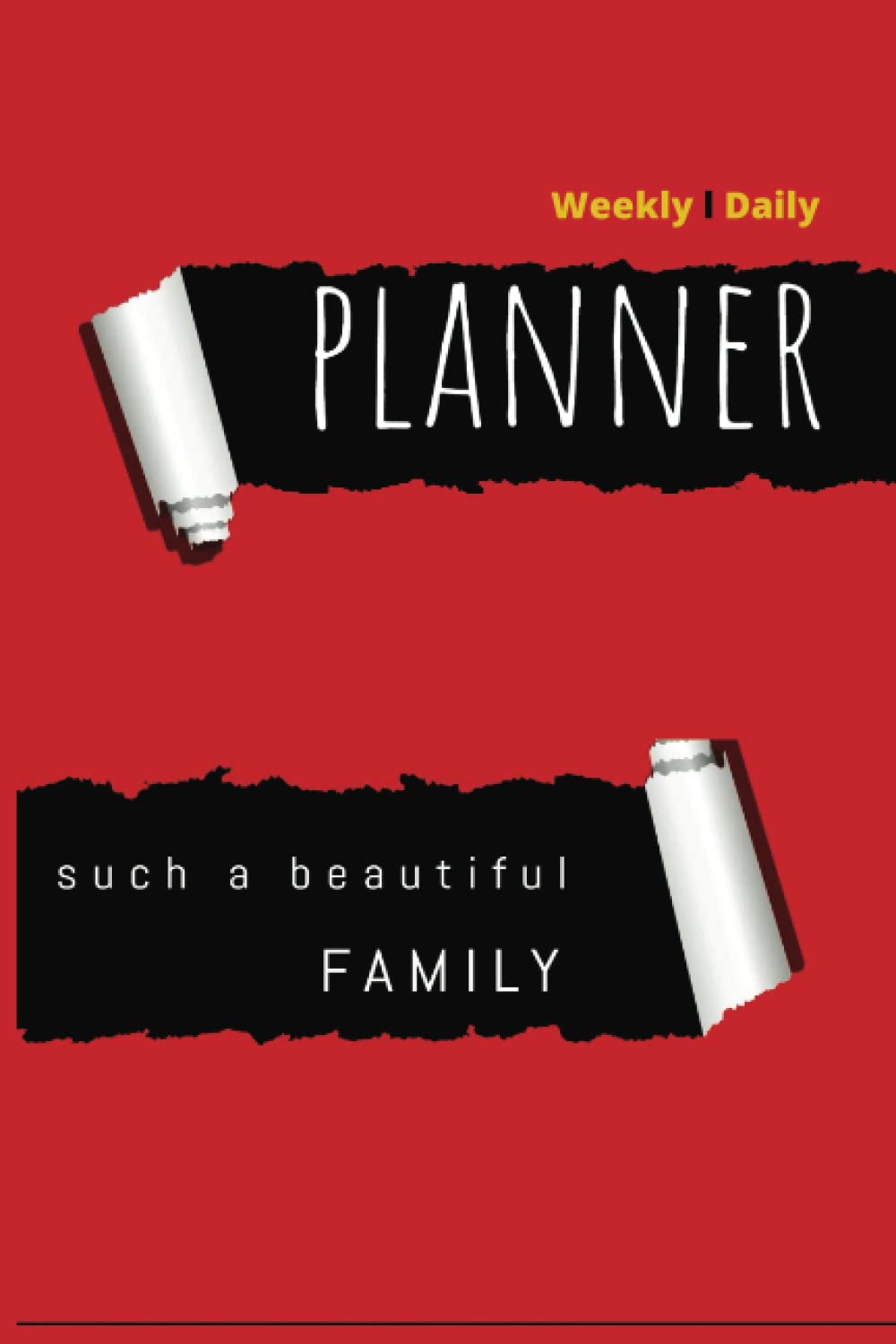 Weekly & Daily Planner pour organiser la vie de famille sur 365 jours