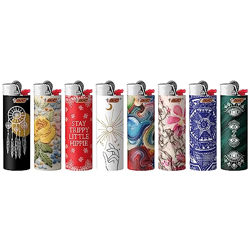 Image of BIC Special Edition Bohemian Series Lighters, 50-Count Tray