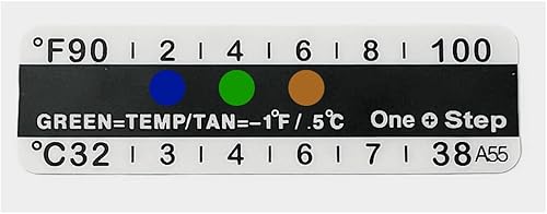 Miniatura 4 de tiras de temperatura para prueba de drogas en la orina, 25 unidades, prueba contra adulteración o engaño
