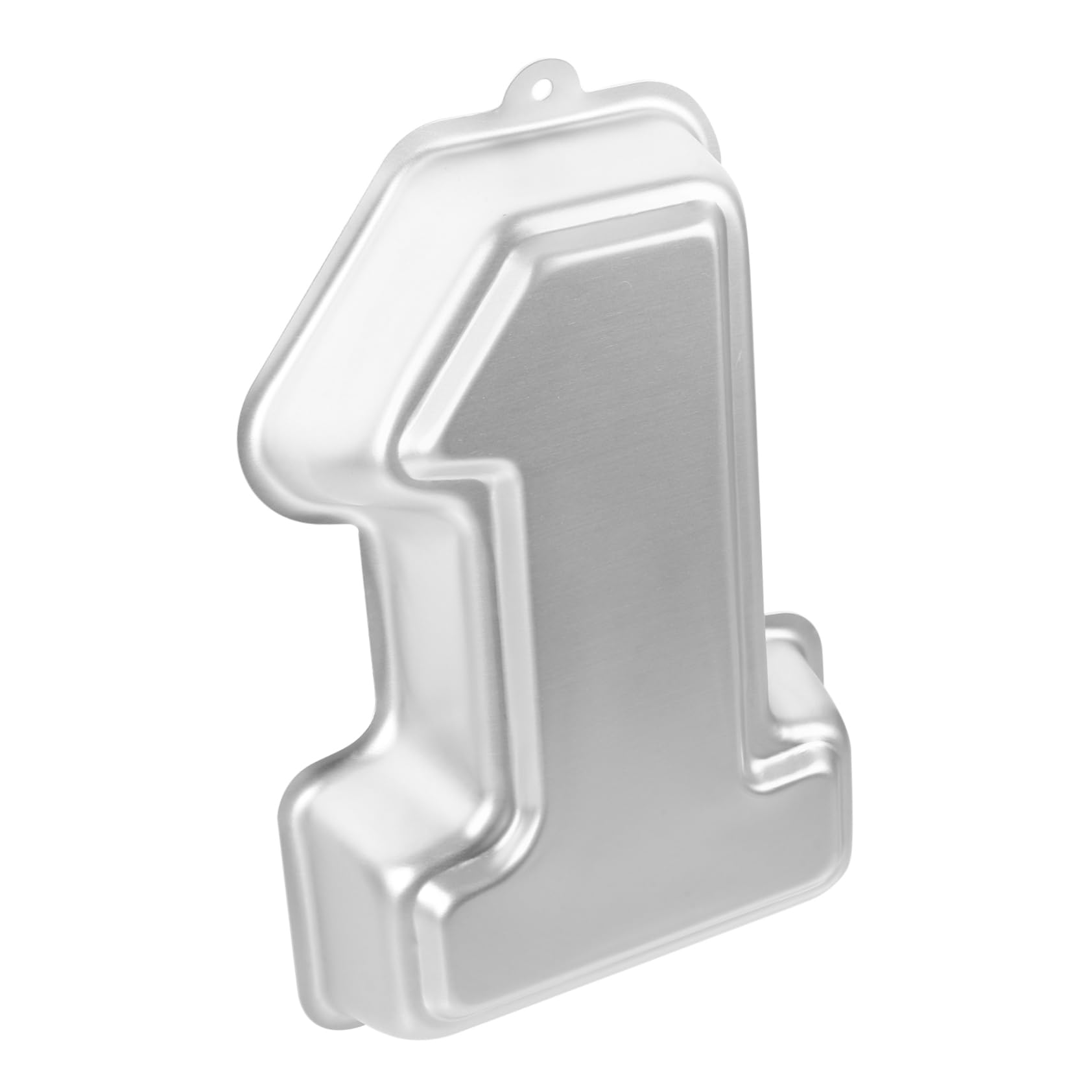 MAGICLULU Lot De 4 Moules À Gâteaux En Aluminium En Forme De Chiffre 1 Accessoire De Pâtisserie Pour Gâteaux Danniversaire