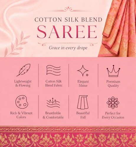 Image of SUPERLAXMI Self Design Kanjivaram Jacquard, Art Silk Saree