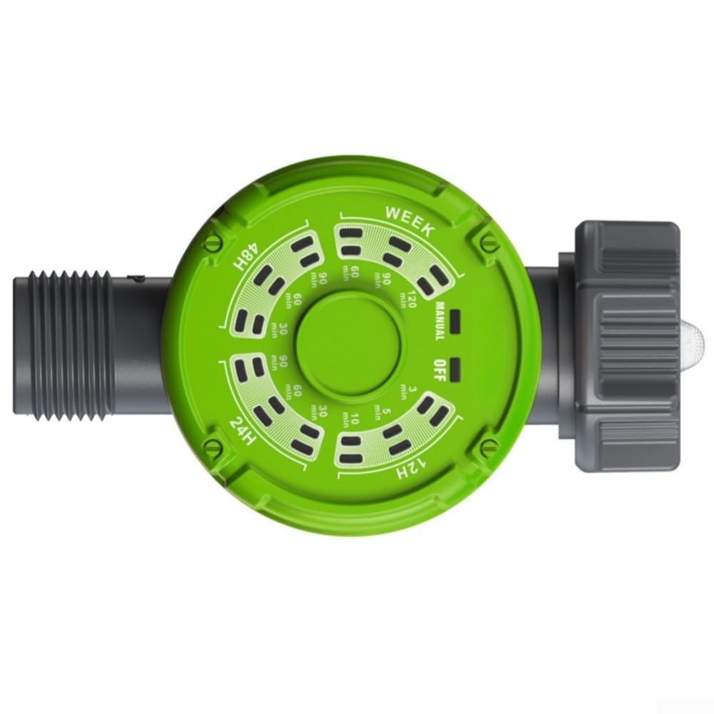 Ordinateur d'arrosage en plastique ABS robuste Vert (A)