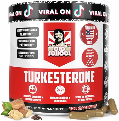 Old School Labs Turkesterone Supplement for Men 15,000mg [Max Pot...