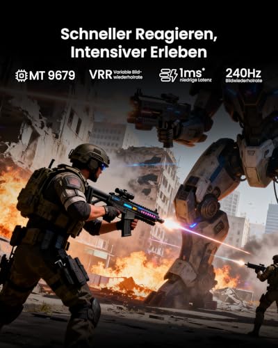 JMGO N3 Ultimate 4K Beamer Triple Laser Heimkino, 5800 ISO Lumen, Google TV mit Netflix, Lens Shift, Optischer Zoom, Motorisierte KI-Gimbal, Dolby Vision, 300", 20000:1 Kontrast, 1ms Gaming, VRR, ALLM – Bild 7