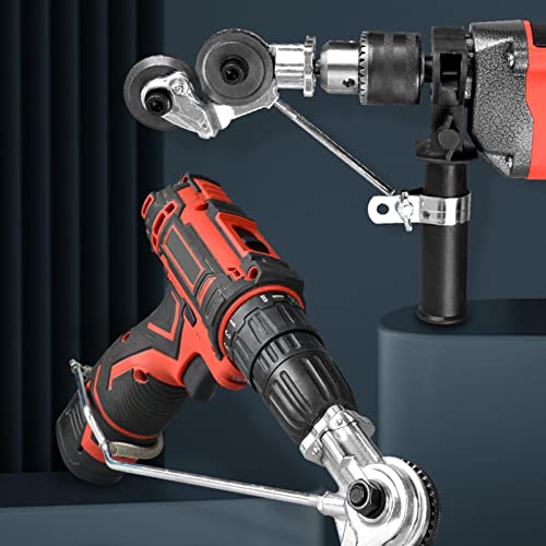 Image of CALANDIS Electric Drill Plate Cutter Metal Nibbler Drill Attachment for Iron Copper'