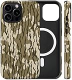 flewfun Magnetic for iPhone 13/14 Case Camo Phone Case, Shockproof Slim Soft TPU and Hard PC Protective Cases Compatible with MagSafe Protective Designed for Boy Men Women