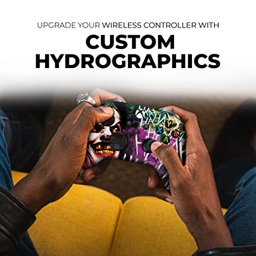 Dreamcontroller Original Xbox Wireless Controller Special Edition Customized Compatible With Xbox One S/X, Xbox Series X/S & Windows 10 Made With Advanced Hydrodip Print Technology(Not Just A Skin) #TOP1