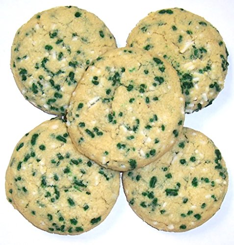 Scott's Cakes St. Patrick's Day Jimmie Sugar Cookies in a 1 Pound Plastic Deli Container