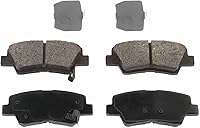 Vista 3 de Juego de pastillas de freno compatibles con Hyundai Sonata 2011-2015, Kia Optima 2011-2016, delanteras y traseras