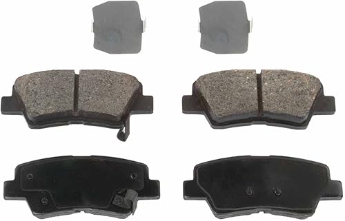 Miniatura 3 de Juego de pastillas de freno compatibles con Hyundai Sonata 2011-2015, Kia Optima 2011-2016, delanteras y traseras