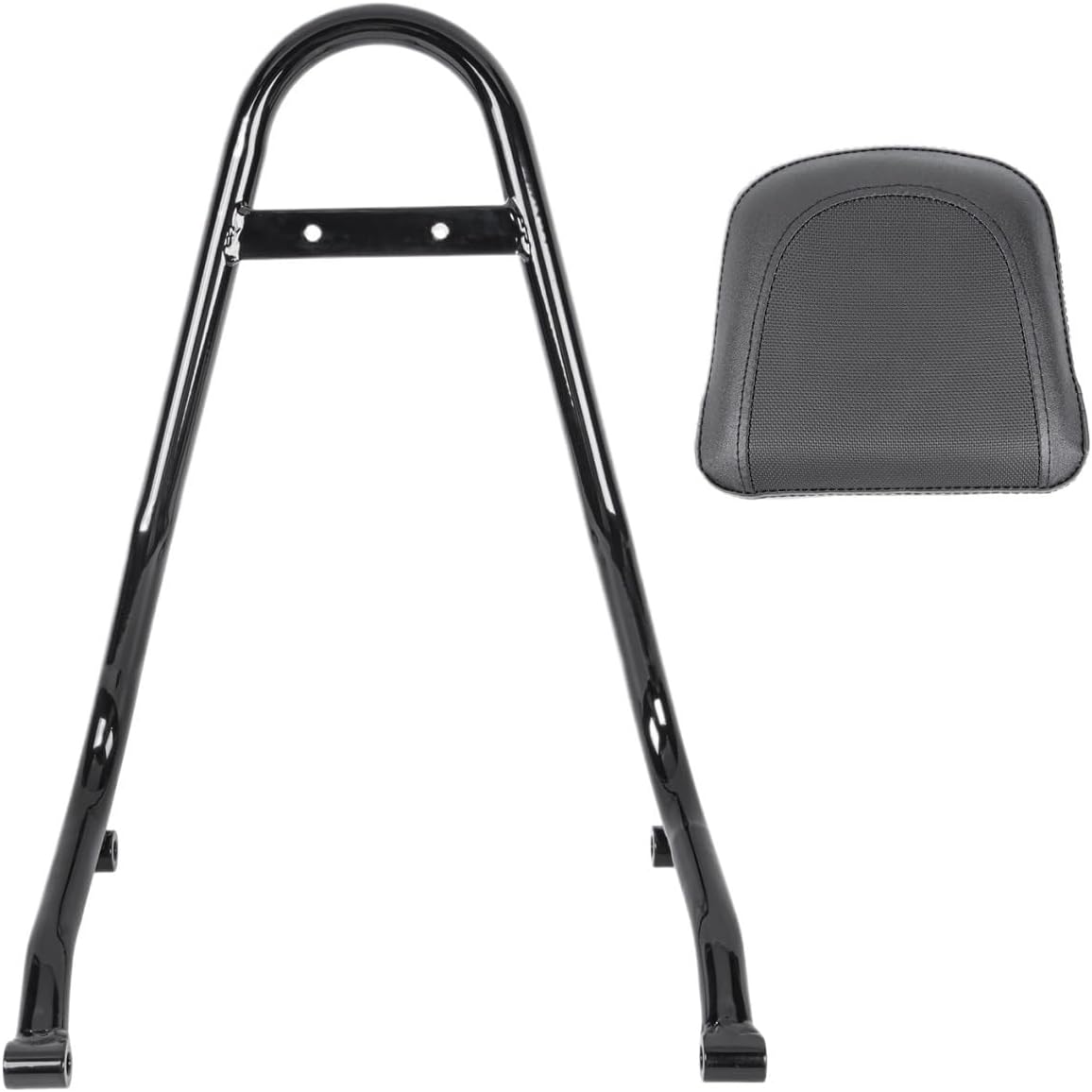 Motorcycle Backrest Pad Kits Motorbike Backrest Cushion Passenger Pad su&itable for R18 20-23 Years Modified Passenger Driver backrest Rear Shelf