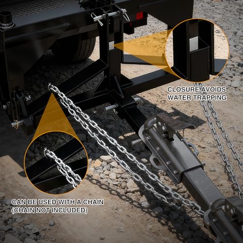 Image of Nilight 3 Point 2 inch Trailer Hitch Receiver for Category 1 Tractor Heavy Duty Quick Hitch Drawbar Adapter 3000LBS Capacity Compatible with Kubota BX John Deere Kioti Yanmar NorTrac Mahindra Ford Cat