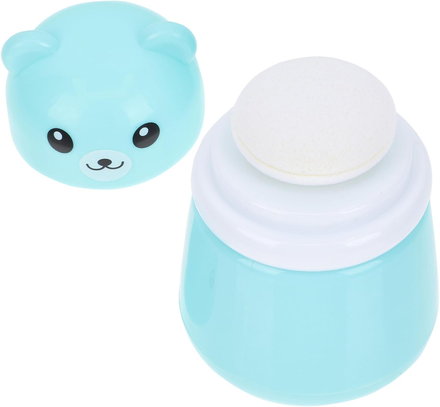 Powder Puff Box Made of Pp with Large Capacity for Baby Cartoon Bear and Convenient Design-image-40