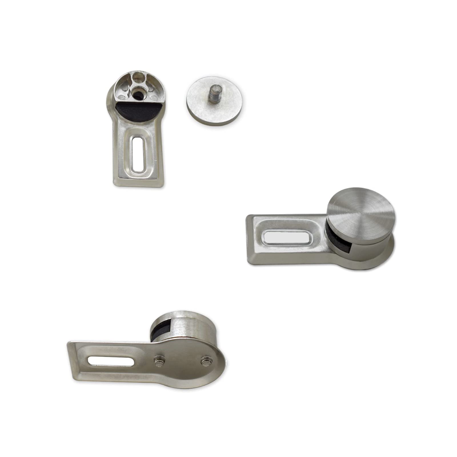 4 Pieces Heavy Duty Clamp Holder Spacer For Glass Acrylic