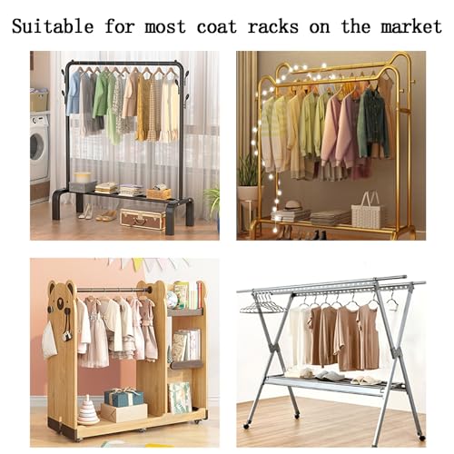 Large Garment Bags for Suits & Dresses - White Hanging Clothes Cover, 130x50x150cm (51x20x59in) - Perfect Closet Storage & Travel Organizer2