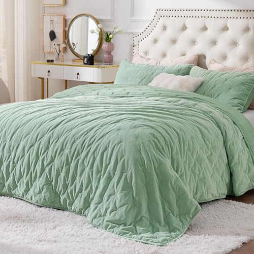 39 Sage Green Farmhouse Bedroom Ideas: Trendy Rustic Chic 242 Product Image