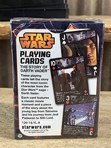 Cartamundi 1809 The Story Of Darth Vader Playing Cards #TOP3