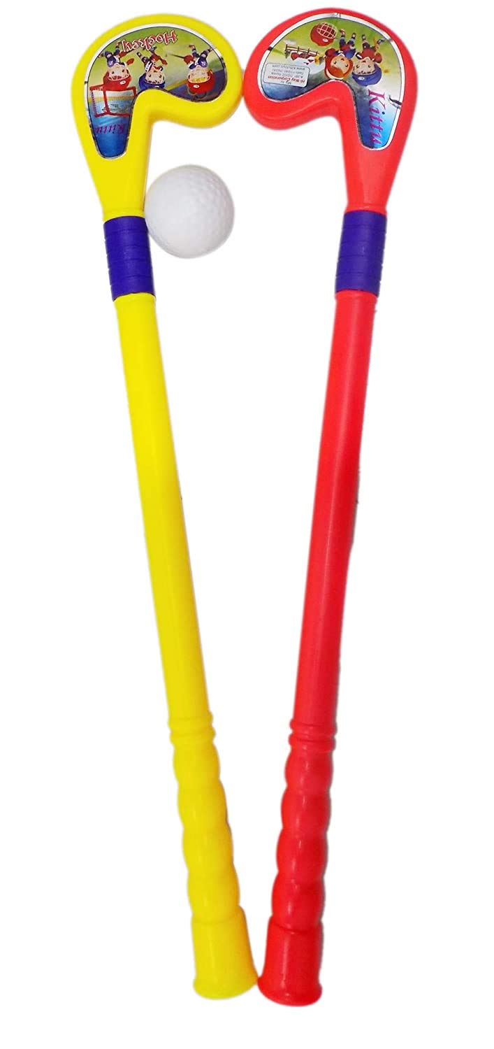 Baal Hockey Toys for Kids Hockey Set for Kids – 2 Hockey Stick with 1 Ball for Kids Indoor/Outdoor Playing Sports Games for Kids Birthday Gift Items for Kids, Boys & Girls – Multicolor (B0946HFX99) Amazon Price History, Amazon Price Tracker