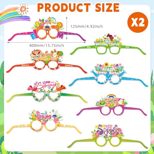 Top 30 Lunettes Printanières – Accessoires Photo Fête de Printemps pour Enfants & Adultes – Image 3