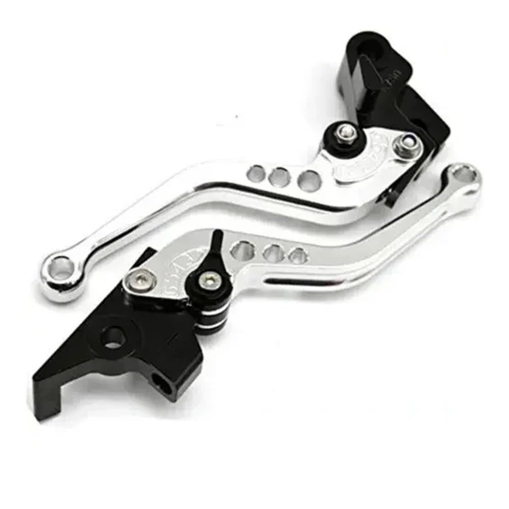 XGDsetSRG for Ka&wasaki Vulcan/S 650CC 2015-2022 CNC Adjustable Folding Brake Clutch Levers Motorcycle Accessories(Short Silver)