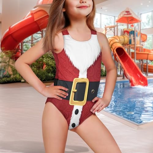 Image of INSTANTARTS Girls One Piece Swimwear Sleeveless Crossback Swimsuits