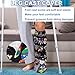 Cast Sock Cover for Foot, Leg Cast Cover Below The Knee Cast Sock Sleeve Cast Toe Cover Socks, Washable Cast Sock Cover for Foot with Men Women Foot Leg Ankle Proof, Foot Leg Ankle Proof, L