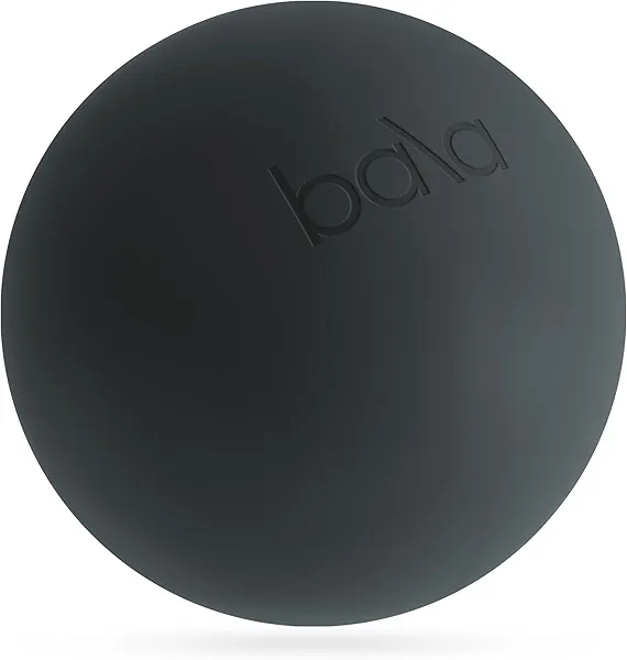Bala Non-Weighted Exercise Ball - 8" Yoga Ball for Barre, Stretching, Strength & Core Training - Small Pilates Ball Workout Accessory with Mini Pump for Home Gym & Fitness Routines