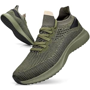 Giniros Sportschoenen voor heren, ademend, hardlopen, joggen, wandelen, sportschoenen, heren, casual, atletisch, tennis, sportschool, fitness