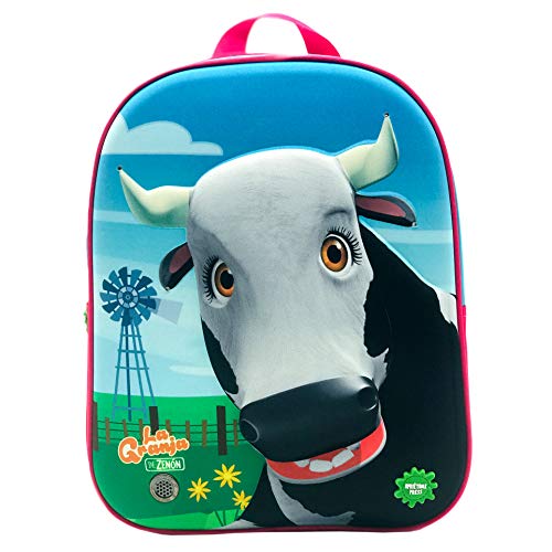 Disney Mochila con Luz Sonido  Unisex niños  Multicolor  24x32x9