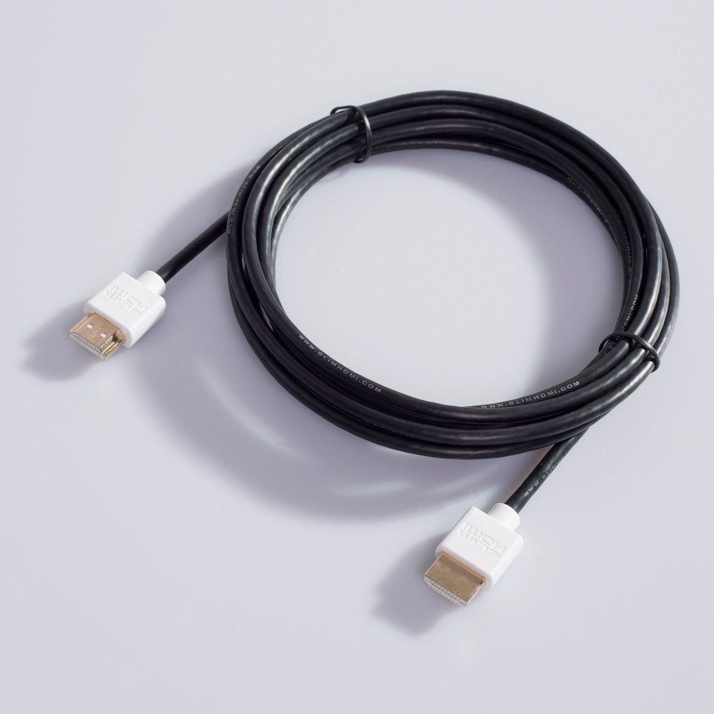 0.5m (50cm) Male Mini (Type C) to Male (Type A) Cable, The World's Slimmest HDMI Lead? (Gold Plated, 1080p, 3D, High Speed, ARC) — view 51