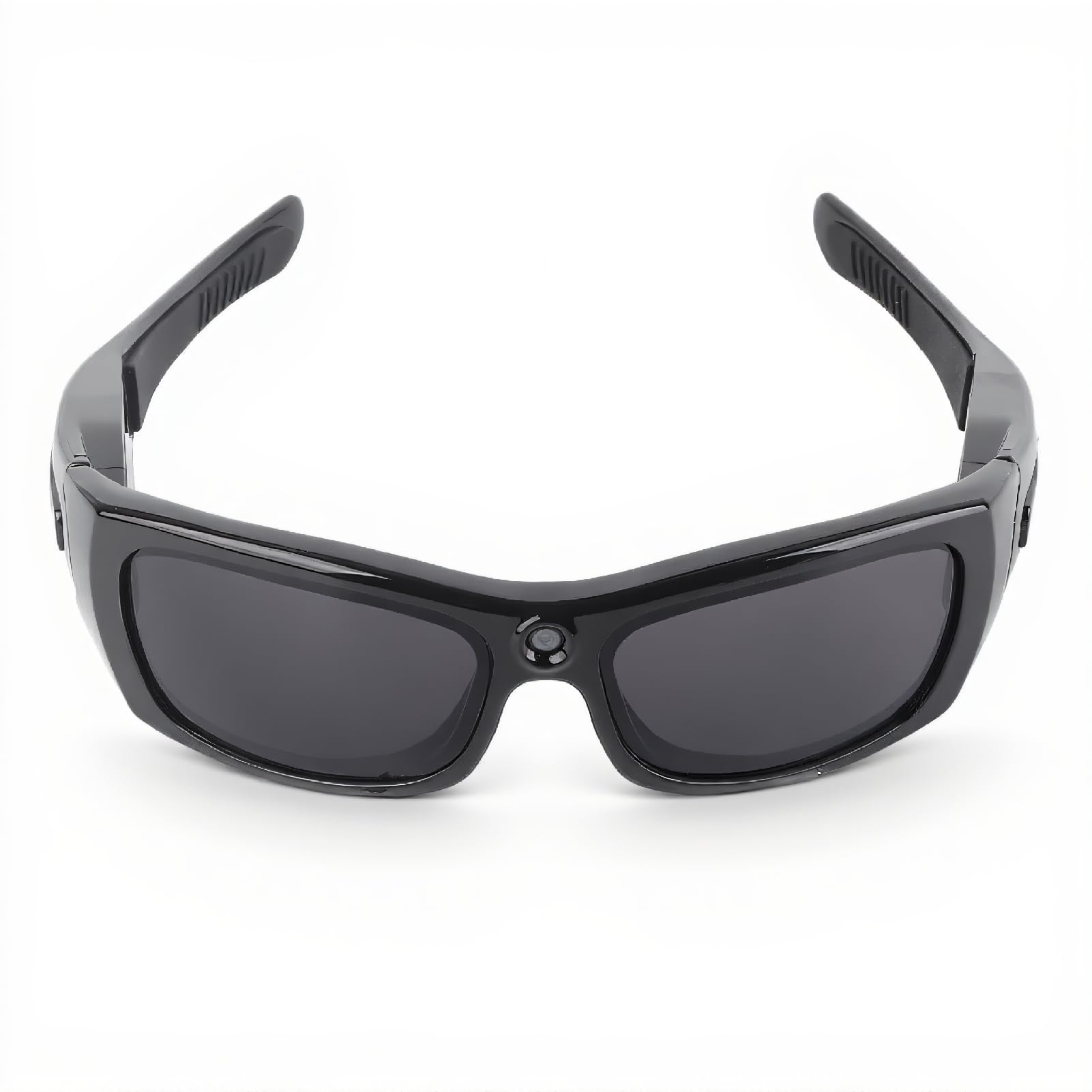 Tonysa Lunettes de soleil intelligentes, écouteurs avec appareil photo, verres polarisés 1080p, mains libres, connectées à l'ordinateur, fonction OTG, pour la conduite et les voyages