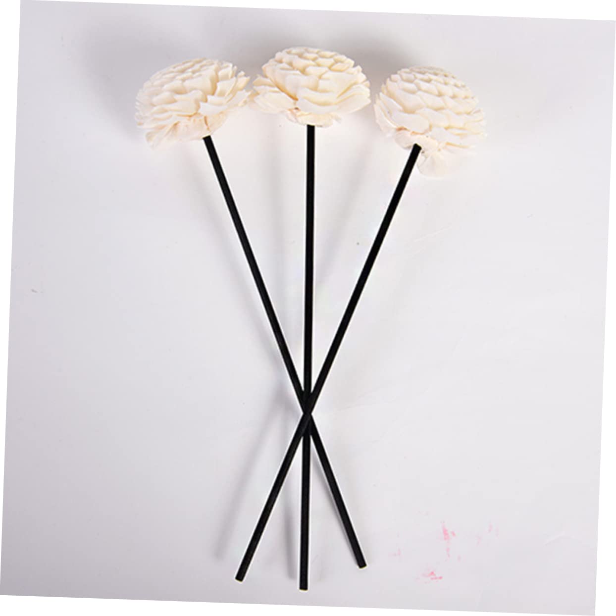 STOBAZA 25stücke Rattan Aroma Diffuser Sticks Duftstäbe Für Raumduft Elegante Pflanzenblüten-Dekoration Für Schlafzimmer Büro Yoga- Und Mehr Ohne Wasser Langlebig Und Stilvoll
