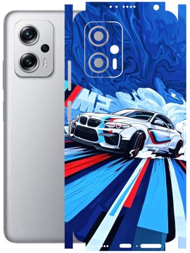 Image of AtOdds - Full Body Back Screen Guard Protector Film - Lamination Wrap Skin Sticker Compatible with REDMI K50i (5G) | Scratchproof Matte Finish (BWM)