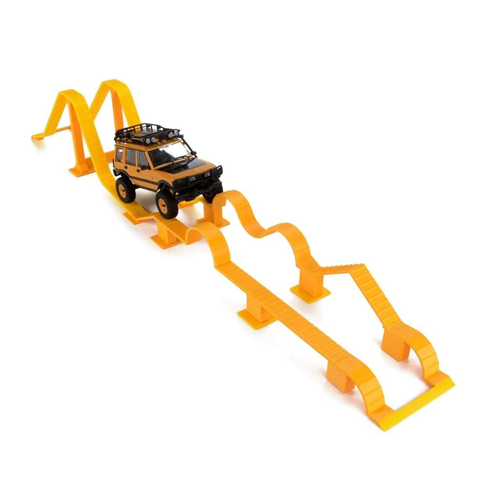 Ponte Per Corsa Ad Ostacoli Set Plastica Per TRX4M Per SCX24 Per FCX24 1/18 1/24 RC Crawler Auto Aggiornamento Parti Riparazione Accessori Accessori Modellismo RC