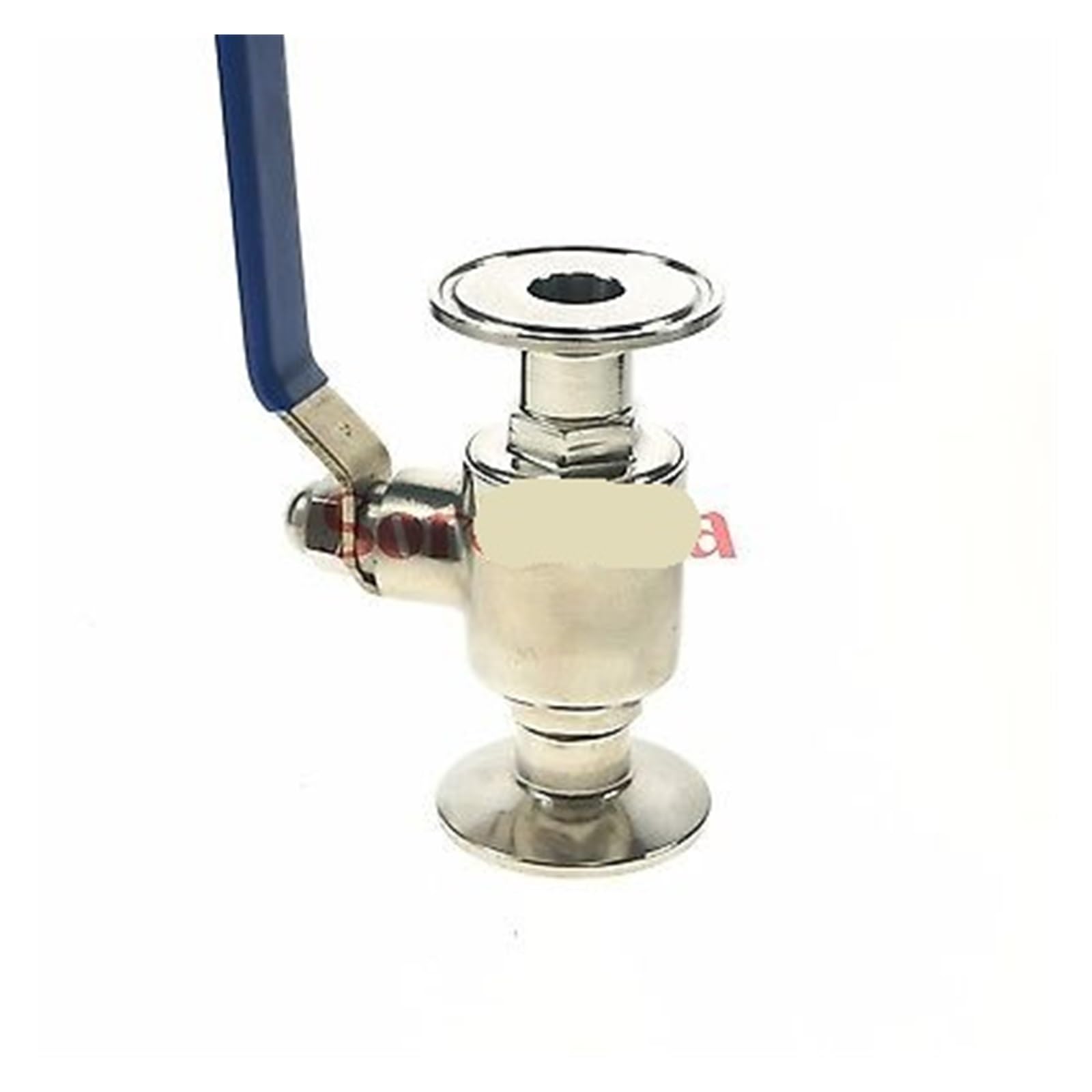 Robinet à tournant sphérique 45mm sanitaire à triple pince pour un contrôle fluide du débit de lait