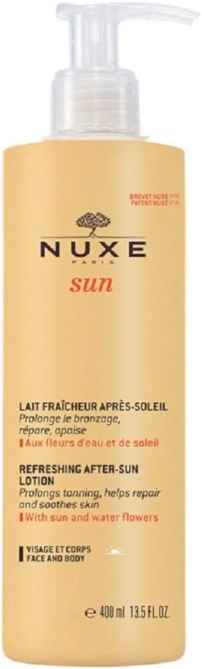 Nuxe Sun Refreshing After-Sun Lotion 400ml, Cooling After-Sun Body Lotion, Hydrates & Revives Skin