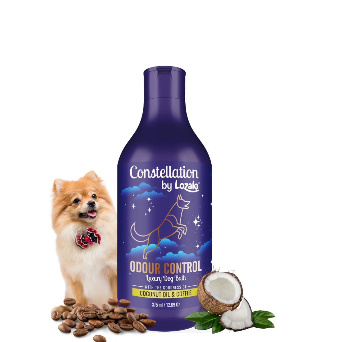 See full amazon price history chart for Constellation By Lozalo Odour Control Dog Shampoo, 375 ml | pH Balanced, Sulphate & Paraben Free Shampoo for Dog Breeds | with Coconut Oil & Coffee Extract. Constellation By Lozalo Odour Control Dog Shampoo, 375 ml | pH Balanced, Sulphate & Paraben Free Shampoo for Dog Breeds | with Coconut Oil & Coffee Extract. (B0B1TVFD2D) Amazon Price History, Amazon Price Tracker